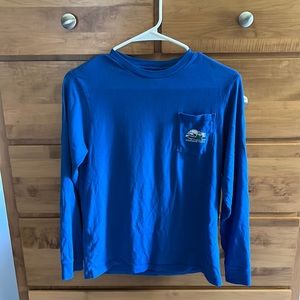 Boy’s Vineyard Vines Snowboard Whale Long Sleeve Shirt